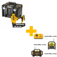 DeWALT DCN662NT Accu Afwerktacker 16Ga 18V XR Basic Body in TSTAK - 5902013967361 - DCN662NT-XJ - Mastertools.nl