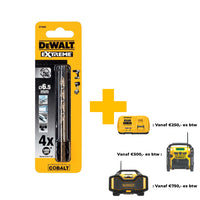 DeWALT DT4909 Industrial Cobalt Boor HSS 6.5mm - 5035048094730 - DT4909-QZ - Mastertools.nl