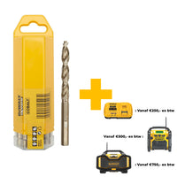 DeWALT DT4933 Industrial Cobalt Boor HSS 6.0mm 10 stuks - 5035048534809 - DT4933-QZ - Mastertools.nl