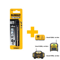 DeWALT DT4906 Industrial Cobalt Boor HSS 5.0mm - 5035048094709 - DT4906-QZ - Mastertools.nl