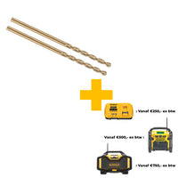 DeWALT DT4900 Industrial Cobalt Boor HSS 2.0mm 2 stuks - 5035048094648 - DT4900-QZ - Mastertools.nl