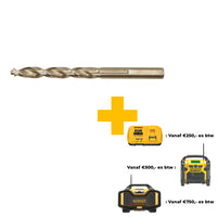 DeWALT DT4938 Industrial Cobalt Boor HSS 8.0mm 10 stuks - 5035048534892 - DT4938-QZ - Mastertools.nl