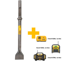 DeWALT DT6932 Vlakbeitel Hex 76x521mm - 5035048070536 - DT6932-QZ - Mastertools.nl