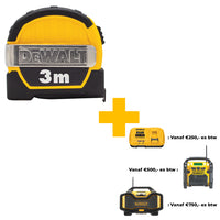 DeWALT DWHT36098-1 Rolbandmaat 3m - 3253561360985 - DWHT36098-1 - Mastertools.nl