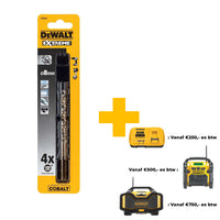 DeWALT DT4912 Industrial Cobalt Boor HSS 8.0mm - 5035048094754 - DT4912-QZ - Mastertools.nl