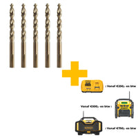 DeWALT DT4945 Industrial Cobalt Boor HSS 11.0mm - 5035048534984 - DT4945-QZ - Mastertools.nl