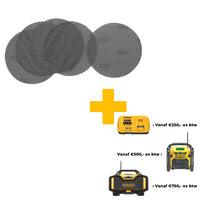 DeWALT DTM8556 Mesh Schuurgaas ø 150mm K60 VE=5 - 5035048093856 - DTM8556-QZ - Mastertools.nl