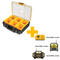 DeWALT DWST83392 ToughSystem 2.0 Organizer 1/2 breedte - 3253561833922 - DWST83392-1 - Mastertools.nl