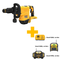 DeWALT DCH832N-XJ XR FLEXVOLT 6kg SDS-Max Breekhamer 54V Basic Body - 5035048791899 - DCH832N-XJ - Mastertools.nl