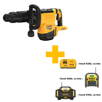 DeWALT DCH892N-XJ XR FLEXVOLT 10kg SDS-Max Breekhamer 54V Basic Body - 5035048791912 - DCH892N-XJ - Mastertools.nl