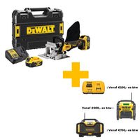 DeWALT DCW682P2 Lamellenfrees 18V 5.0Ah Li-Ion in TSTAK - 5035048752944 - DCW682P2-QW - Mastertools.nl