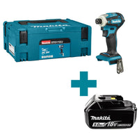 Makita DTD172ZJ Accu slagschroevendraaier 180Nm 18V Basic Body in Mbox - 0088381751681 - DTD172ZJ - Mastertools.nl