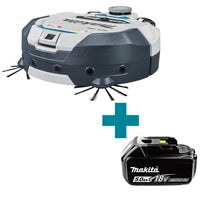 Makita DRC300PG2 Accu Robotstofzuiger 18V 6.0Ah - 8720023178846 - DRC300PG2 - Mastertools.nl