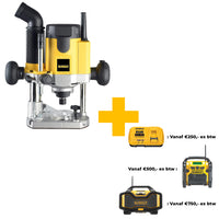 DeWALT DW622KT Invalfrees 1400W in TSTAK koffer - 5035048559772 - DW622KT-QS - Mastertools.nl