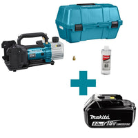 Makita DVP181ZK Accu Vacuümpomp 18V Basic Body in Koffer - 0088381744706 - DVP181ZK - Mastertools.nl