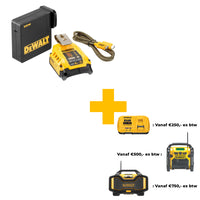 DeWALT DCB094K USB Laadadapter 18V XR - 5054905302313 - DCB094K-QW - Mastertools.nl