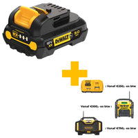 DeWALT DCB124G Accu 12V 3.0Ah Olie- & Schokbestendig - 5035048735831 - DCB124G-XJ - Mastertools.nl