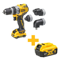 DeWALT DCD703L2T Multi-head Accu Schroefboormachine 12V XR 3.0Ah in TSTAK - - - Mastertools.nl
