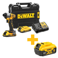 DeWALT DCF840D2T Accu slagschroevendraaier 192Nm 18V XR 2.0Ah in TSTAK - - - Mastertools.nl