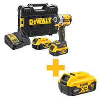DeWALT DCF921P2T Accu Slagmoersleutel 1/2” 18V 5.0Ah in TSTAK - - - Mastertools.nl