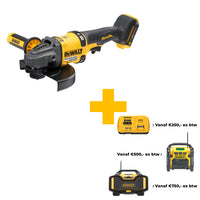 DeWALT DCG440N Accu FLEXVOLT Accu Haakse Slijper 180mm 54V XR Basic Body - 5035048748770 - DCG440N-XJ - Mastertools.nl