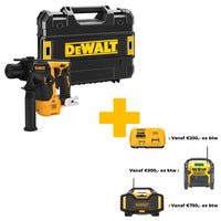 DeWALT DCH072NT Compacte Accu Boorhamer SDS+ 1,1J 12V XR Basic Body in TSTAK - 5035048743645 - DCH072NT-XJ - Mastertools.nl