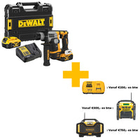 DeWALT DCH172P2 Accu Boorhamer SDS+ 1,4J 18V XR 5.0Ah in TSTAK - 5035048741931 - DCH172P2-QW - Mastertools.nl