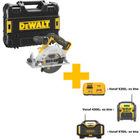 DeWALT DCS512NT Accu Compact Cirkelzaag 140mm 12V XR Basic Body in TSTAK - 5035048739594 - DCS512NT-XJ - Mastertools.nl