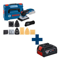 Bosch Professional GSS 18V-13 Accu Vlakschuurmachine 18V Basic Body + Accessoires in L-BOXX - 06019L0101 - - - Mastertools.nl