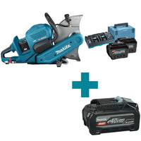 Makita CE001GL204 Accu Doorslijper 355mm 2 x XGT 40V Max 8.0Ah (2st.) - 0088381782852 - CE001GL204 - Mastertools.nl