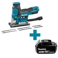 Makita DJV185Z Accu Decoupeerzaag T-Greep 18V Basic Body - 0088381780384 - DJV185Z - Mastertools.nl