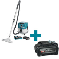 Makita VC005GLL201X Accu Stofzuiger XGT 40V Max 8.0Ah - 8720023192187 - VC005GLL201X - Mastertools.nl