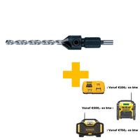 DeWALT DT7607 Voorboor en verzinkboor, maat 12 - 5035048031766 - DT7607-XJ - Mastertools.nl