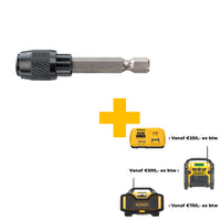 DeWALT DT7511 Snelwisselbithouder magnetisch - 5035048061497 - DT7511-QZ - Mastertools.nl