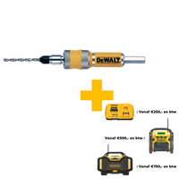 DeWALT DT7601 Snelwisselboor- & Bithouder maat 8 + PZ2 schroefbit - 5035048052372 - DT7601-XJ - Mastertools.nl