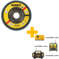 DeWALT DT3255 Lamellenschijf gebogen 115mm K36 - 5035048075166 - DT3255-QZ - Mastertools.nl