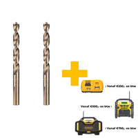 DeWALT DT5041 HSS-G metaalboor EXTREME 2™ 3.5x70mm VE=2 - 5035048034835 - DT5041-QZ - Mastertools.nl