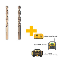 DeWALT DT5040 HSS-G metaalboor EXTREME 2™ 3.3x65mm VE=2 - 5035048034828 - DT5040-QZ - Mastertools.nl