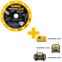 DeWALT DT40253 EXTREME™ Metal Diamant Doorslijpschijf 150mm - 5035048545324 - DT40253-QZ - Mastertools.nl