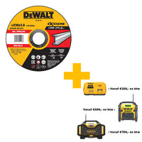 DeWALT DX7987 EXTREME™ Doorslijpschijf Metaal 230mm - 5035048219188 - DX7987-AE - Mastertools.nl