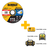 DeWALT DT43909 Doorslijpschijf RVS 230mm - 5035048545539 - DT43909-QZ - Mastertools.nl