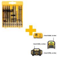 DeWALT DT2290 Decoupeerzaagbladenset voor hout 10-delig - 5035048061077 - DT2290-QZ - Mastertools.nl