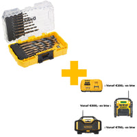 DeWALT DT70729 EXTREME™ Black&Gold Metaalborenset 23-delig in TOUGH CASE - 5054905247775 - DT70729-QZ - Mastertools.nl