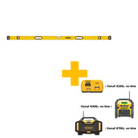 DeWALT DWHT0-43172 PRO Waterpas 180cm - 3253560431723 - DWHT0-43172 - Mastertools.nl