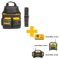 DeWALT DWST40201-1 Spijkertas met Riem 13-vaks - 3253561402012 - DWST40201-1 - Mastertools.nl