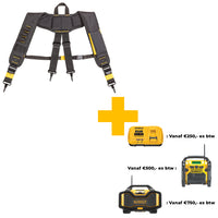 DeWALT DWST40901-1 Bretels voor Gereedschapsgordel - 3253561409011 - DWST40901-1 - Mastertools.nl