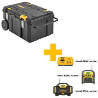 DeWALT DWST17871-1 Gereedschapswagen TSTAK IP54 113L - 3253561178719 - DWST17871-1 - Mastertools.nl