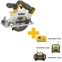 DeWALT DCS512N Accu Compact Cirkelzaag 140mm 12V XR Basic Body - 5035048739587 - DCS512N-XJ - Mastertools.nl