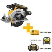 DeWALT DCS565N Accu Cirkelzaag 165mm 18V XR Basic Body - 5035048739969 - DCS565N-XJ - Mastertools.nl