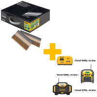 DeWALT DNPT31R90Z 33º Papiergebonden Spijkers 3.1x90mm Helder / Geringd VE=2200 - 5902013961376 - DNPT31R90Z - Mastertools.nl